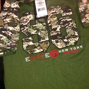 'Enyce' Camo Hooded Shirt (Boys)